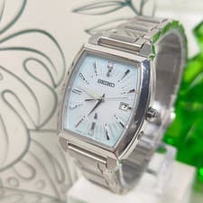 Seiko Lukia SSQW063 1B32-0AW0 Oasis Green Limited 700 Radio Solar Titanium