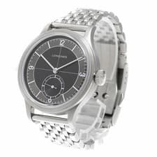 Longines L2 828 4 53 6 Heritage Classic Small Seconds Automatic Watch  Box -