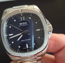 Mido Multifort TV Big Date Automatic Blue Dial Men's Watch M0495261104100