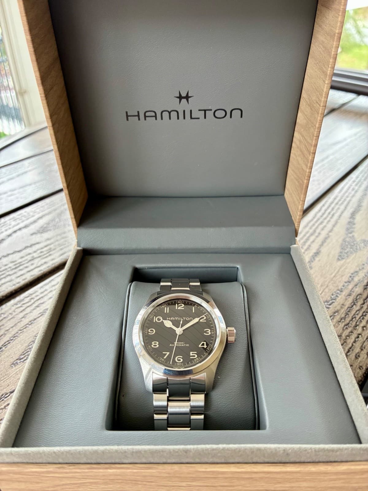 Hamilton Khaki Field Murph 38 mm H70405130 Box & Papers ~ Pristine GADA