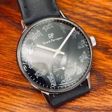 Girard Perregaux 1950s Men's Manual Watch Erotic Dial Rare Used