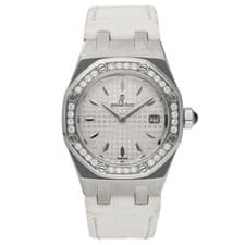Audemars Piguet 67601ST Diamond White Dial Steel Ladies Watch
