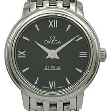 Omega De Ville Breitling 24.4mm 424.10.24.60.01.001 Black Stainless #OK1457