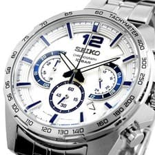 SEIKO SSB343P1 Overseas Model Quartz Chronograph Business Casual Sports Men s