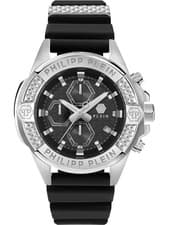 Philipp Plein PWWFA0125 Mens Watch The $kull Chrono 45mm 5ATM