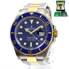 2021 Rolex Submariner Date Bluesy 126613LB 41MM 18K Yg Two-Tone B/p