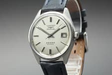 [N MINT] LONGINES ADMIRAL Five Star Cal.506 35mm Silver Dial Date AT Men's Watch