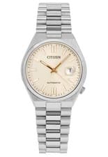 Citizen Tsuyosa Stainless Steel Beige Dial Automatic NJ0151-88W Mens Watch