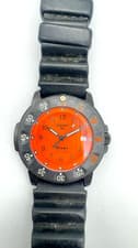 Traser H3 Diver Watch 43mm Orange Dial Swiss Quartz Men’s Military Ref: 0016864