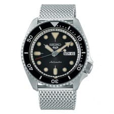 SEIKO 5 Sports SRPD73K1 Men Automatic Watch 100m Gray Black Dial