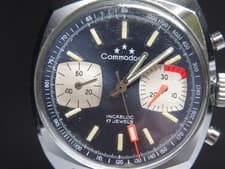 G772 Vintage Commodoor Chronograph Manual Wind Watch Valjoux 7733