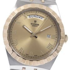 Tudor TUDOR 28603 Royal Day Date YG Combination Automatic Men s Good Condition 8