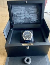 echo/neutra Averau 39 3H Blue Degradé Watch