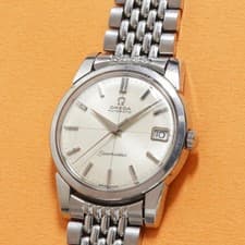 OMEGA Seamaster Crosshair Dial 1960s Ref.166.009 Cal.562 Auto w/ SS Bracelet OH