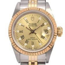 TUDOR Oyster Princess Date 92413 gold Dial Automatic Ladies Watch C#147063