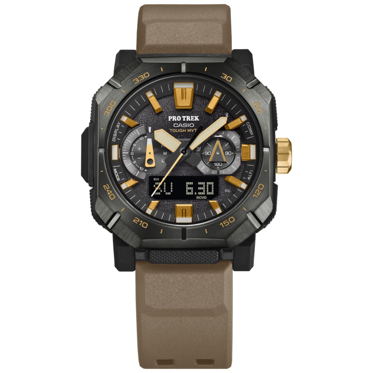 CASIO PRO TREK PRW-B1000-5JF Climber Line Radio Solar Analog Digital Men Watch