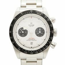 Tudor Black Bay Chrono 79360N Silver Dial Men's Watch GZl1ha9s