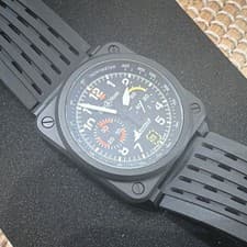 Bell & Ross BR-03 Rafale Solo Display Limited Edition Ceramic Automatic Pilot