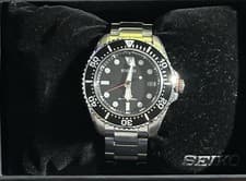Seiko Prospex Men's Black Watch - SRPE93 Stainless steal