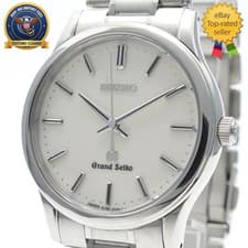 [Exc+5] Grand Seiko 8J55-0AA0 SBGF027 White Dial Quartz Vintage Mens Watch JAPAN