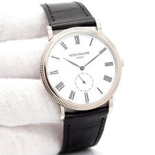 Patek Philippe 5116G Calatrava 18K White Gold with White Dial