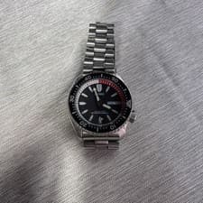 Seiko 7S26-02K0 Diver's Watch Black 200m Water Resistant Used From Japan
