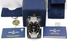 Breitling Superocean Heritage II B20 42mm Black Dial Automatic Watch AB2010