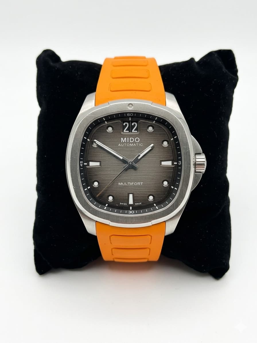Mido Multifort Grey Dial Organe 40mm M049.526.17.081.00 - Orange (14566)