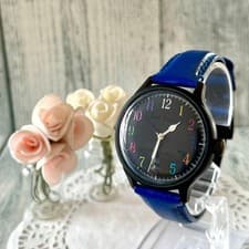 Paul Smith 25th Anniversary Watch Manual Wind Black Blue Rare Limited