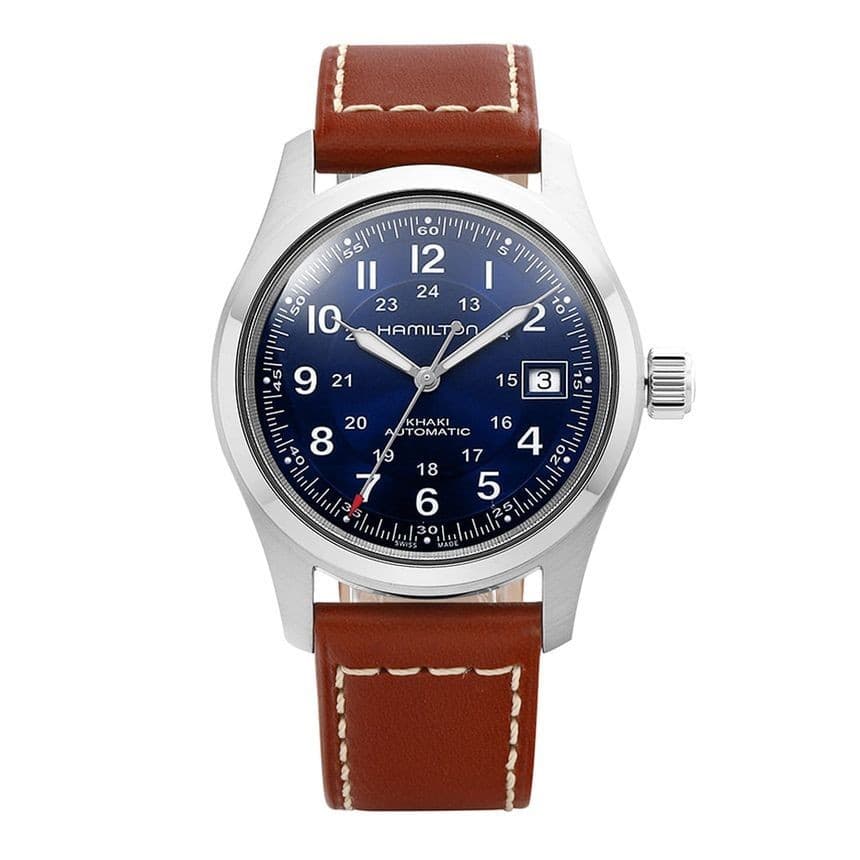 Hamilton Field Men's Leather Watch 154657690