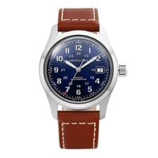 Hamilton Field Men's Leather Watch 154657690