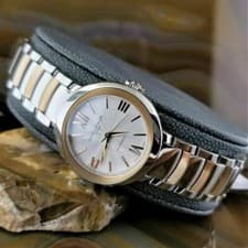 BAUME MERCIER Promesse 18K Gold & Steel Watch MOA10159