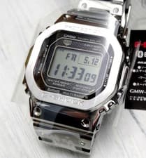 Casio GMWB5000D 1JF G SHOCK Full Metal Silver Wristwatch Authentic Rare