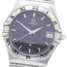 OMEGA 1512.40 Constellation Date Quartz Men's Watch From Japan G0425