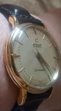 Omega Seamaster Automatic Watch Cal.501 Gold Dial