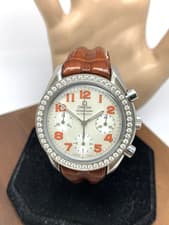 Omega Speedmaster Women's Watch Swiss Automatic 38357838 Diamond Mother Of Pearl