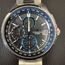 Casio Oceanus OCW-T2600-1AJF Radio Solar Titanium Men's Watch Used