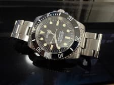 SEIKO Submariner MOD NH35 Automatic Dive Watch Glidelock Clasp Sapphire Crystal
