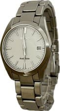 Used Grand Seiko 9F62-0AB0 SBGX061 Men's Watch Quartz white