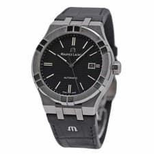 MAURICE LACROIX Aikon AI6008-SS001-330-1 Automatic Black Dial Men's Watch