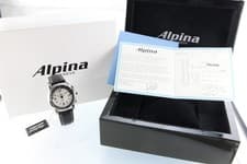 Alpina Startimer II GMT Automatic White Dial 40mm Men's Pilot Watch AL-550 T0030
