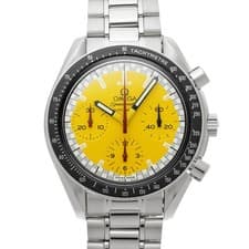 OMEGA Speedmaster Racing Michael Schumacher 3510.12 yellow WATCH 718238