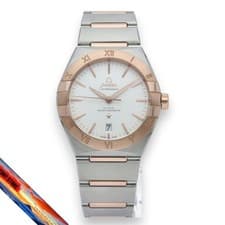 Omega Constellation CoAxial Master Chronometer 39mm Gold Steel Watch