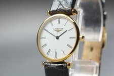 [Near MINT] Longines Grand Classic L4.209.2 24mm White Dial Quartz Women's Watch