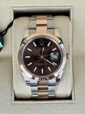 2024 Rolex Datejust 126301 Pink and Silver Oyster Bracelet & Pink Bezel FULL SET