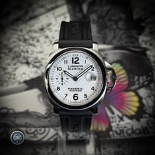 Panerai Luminor White Dial 40mm PAM00049