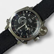 Oris BC4 Flight Timer Chronograph limited edition  01 690 7615 4154 Pre-Owned Wa