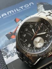 Hamilton watch Khaki Aviation ETO quartz 42mm used From Japan