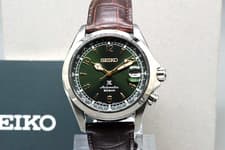 *MINT / BOX & PAPER* SEIKO Alpinist SBDC091 6R35-00E0 Green Dial Automatic Watch