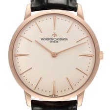 Vacheron Constantin Patrimony Grand Taille Rose Gold Mens Watch 81180